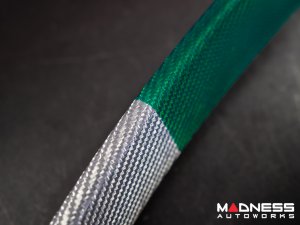 Alfa Romeo Stelvio Front V Shield Grill Frame - Carbon Fiber - Italian Theme - Feroce Carbon